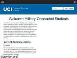 Sites similar to veteran.uci.edu