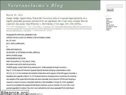 Sites similar to veteranclaims.wordpress.com