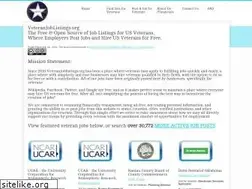 Sites similar to veteranjoblistings.com