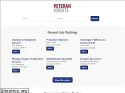 Sites similar to veteranjobsite.com