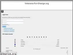 Sites similar to veterans-for-change.org
