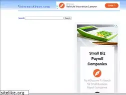 Sites similar to veteransabuse.com