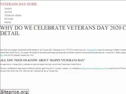 Sites similar to veteransdayguide.com