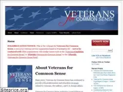 Sites similar to veteransforcommonsense.org