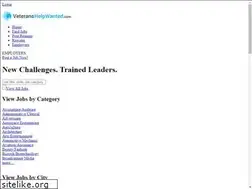 Sites similar to veteranshelpwanted.com