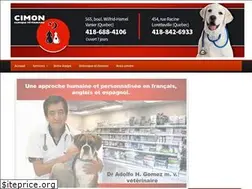 Sites similar to veterinairecimon.ca