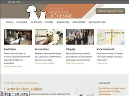 Sites similar to veterinairelachenaie.com