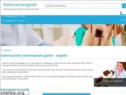 Sites similar to veterinariansguide.com