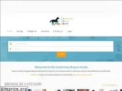 Sites similar to veterinarybuyersguide.com