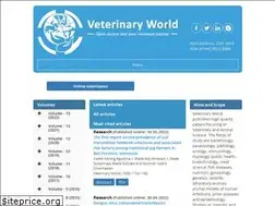 Sites similar to veterinaryworld.org