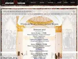 Sites similar to veterum.es