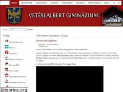 Sites similar to vetesigimnazium.hu