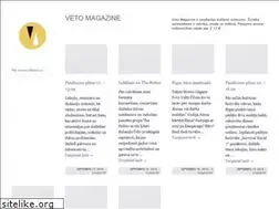 Sites similar to vetomagazine.wordpress.com