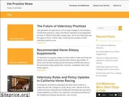 Sites similar to vetpracticenews.com