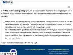 Sites similar to vetrad.com