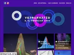 Sites similar to vetrarhatid.is