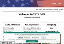 Sites similar to vets.com