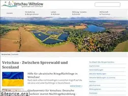 Sites similar to vetschau.de