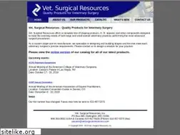 Sites similar to vetsurgicalresources.com