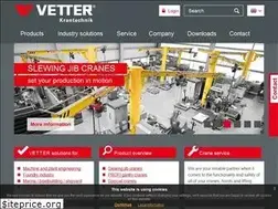 Sites similar to vettercranes.com
