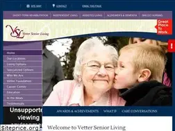 Sites similar to vetterseniorliving.com