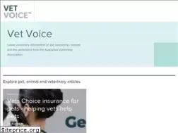 Sites similar to vetvoice.com.au