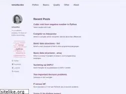 Sites similar to vevurka.github.io