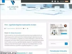Sites similar to vezinfoblog.hu