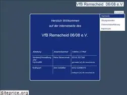 Sites similar to vfb-remscheid.de