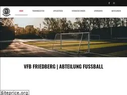 Sites similar to vfbfriedberg-fussball.de