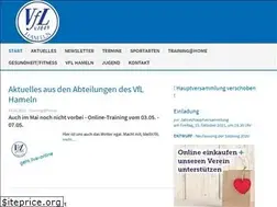 Sites similar to vfl-hameln.de
