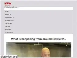 Sites similar to vfwcadistrict2.org