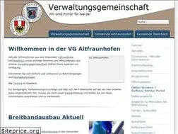 Sites similar to vg-altfraunhofen.de
