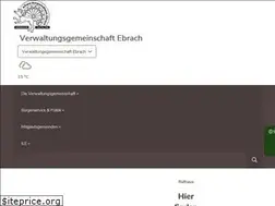 Sites similar to vg-ebrach.de