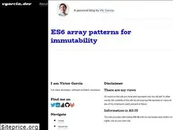 Sites similar to vgarcia.me