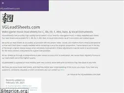 Sites similar to vgleadsheets.com