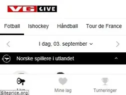 Sites similar to vglive.no
