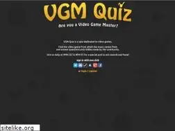 Sites similar to vgm-quiz.com