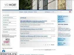 Sites similar to vgwort.de