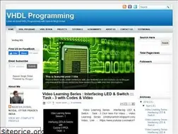 Sites similar to vhdlbynaresh.blogspot.com