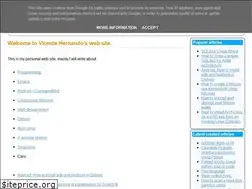 Sites similar to vhernando.github.io