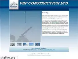 Sites similar to vhfconstruction.com