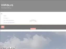 Sites similar to vhfdx.ro