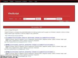 Sites similar to vhoscript.net