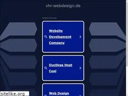 Sites similar to vhr-webdesign.de