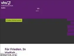Sites similar to vhs-aalen.de