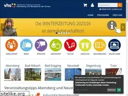 Sites similar to vhs-abensberg.de