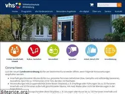 Sites similar to vhs-ahrensburg.de