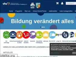 Sites similar to vhs-aichach-friedberg.de