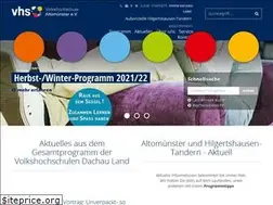 Sites similar to vhs-altomuenster.de